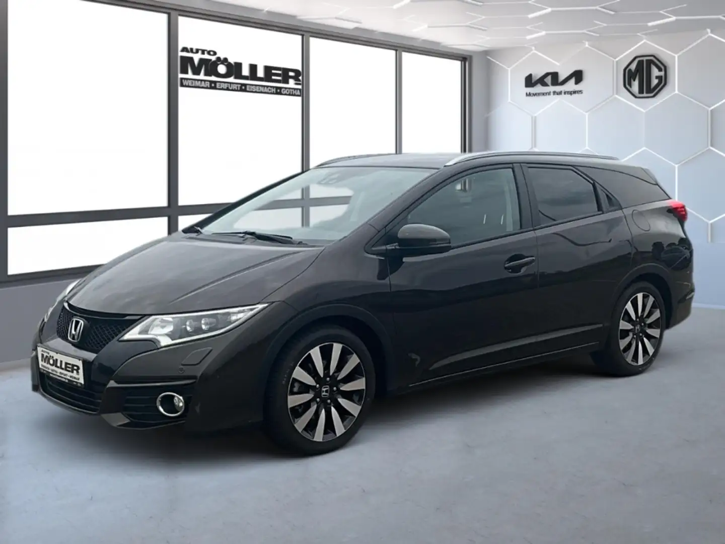Honda Civic Tourer 1.8 Lifestyle Park-Assistent Navi LED Mehrz Braun - 2