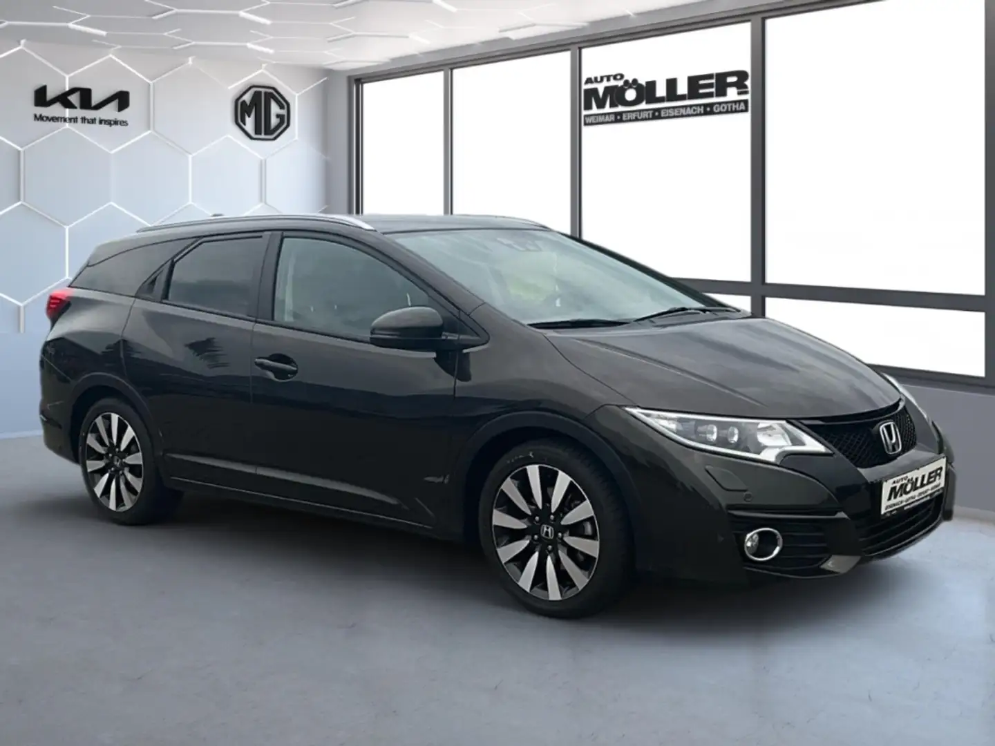Honda Civic Tourer 1.8 Lifestyle Park-Assistent Navi LED Mehrz Braun - 2