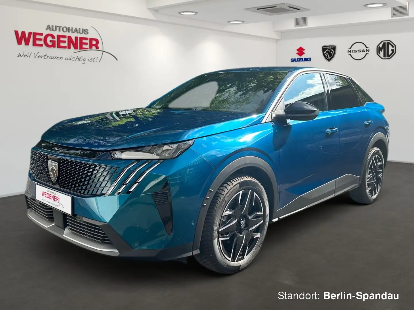 Peugeot 3008 Allure Hybrid 145 e-DSC6 *Kamera*21"Curved* Bleu - 1