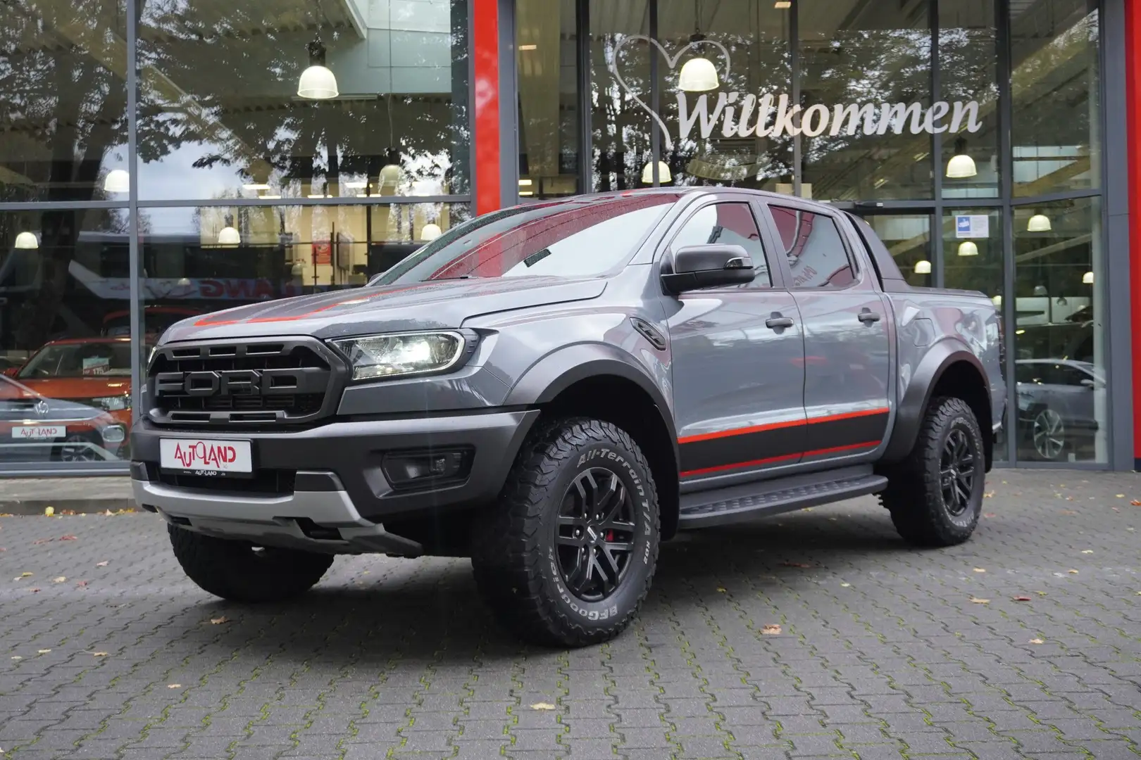 Ford Ranger Raptor 2.0 TDCi 4x4 Standhzg. AHK ACC Grau - 2