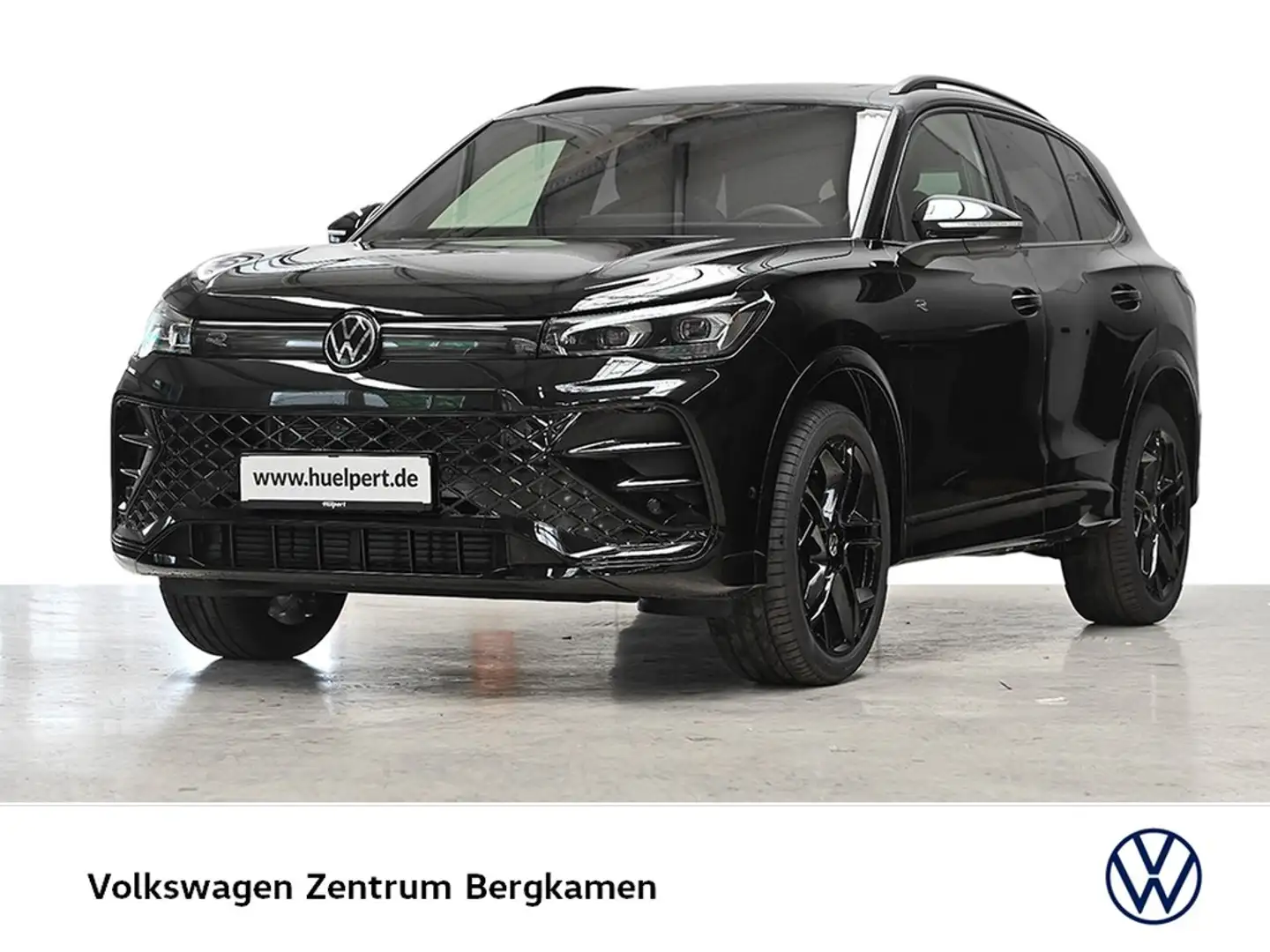 Volkswagen Tiguan 2.0 R-LINE 4X4 NEUESMODELL LEDER PANO 20Z Schwarz - 1