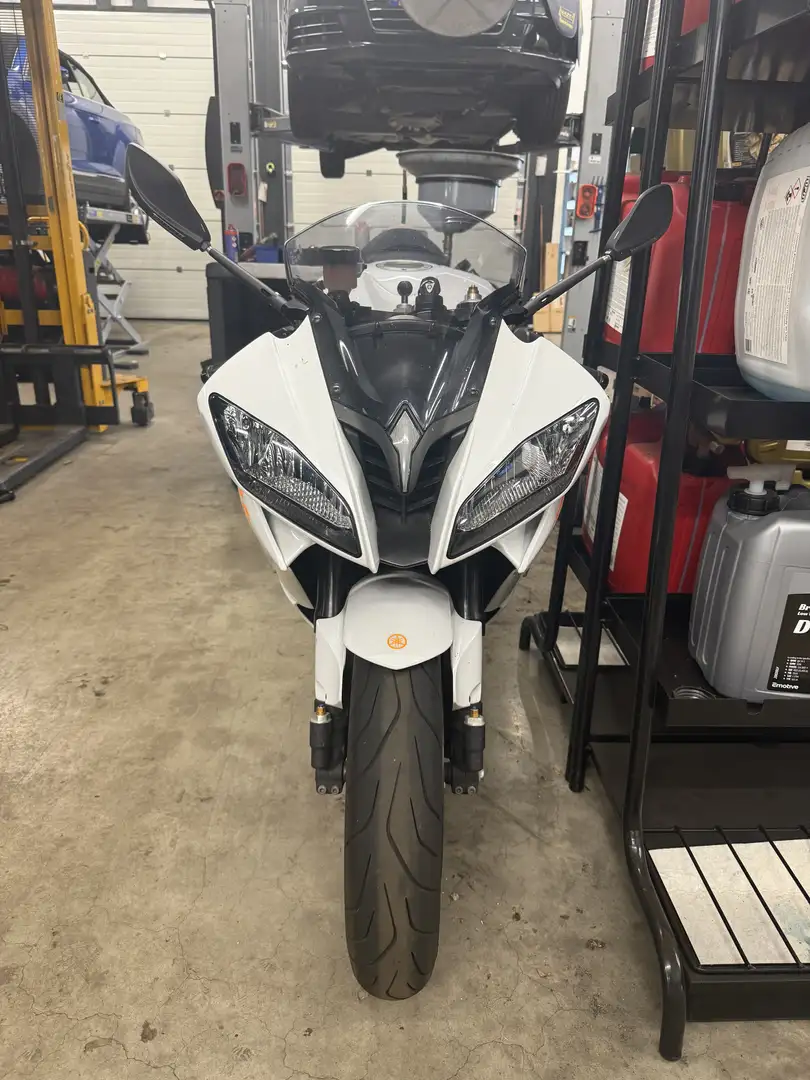 Yamaha YZF-R6 white pearl Wit - 2