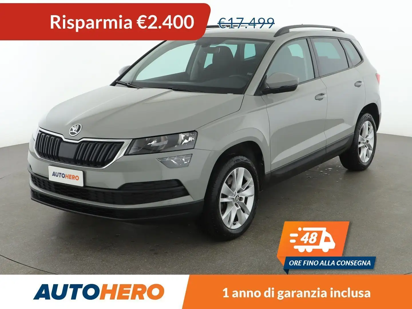 Skoda Karoq 2.0 TDI Ambition Grijs - 1