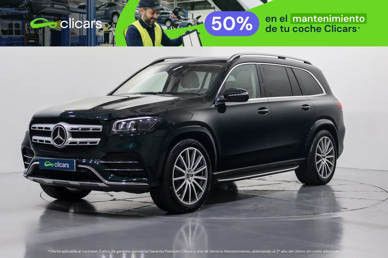 Mercedes-Benz GLS 400 400d 4Matic Verde - 1