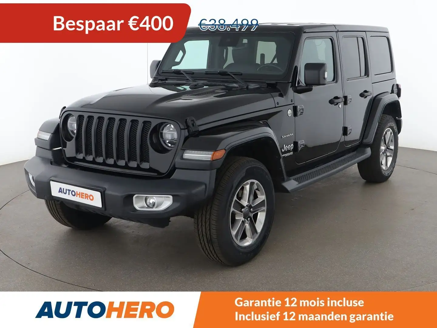 Jeep Wrangler 2.0 TGDi Sahara Fekete - 1