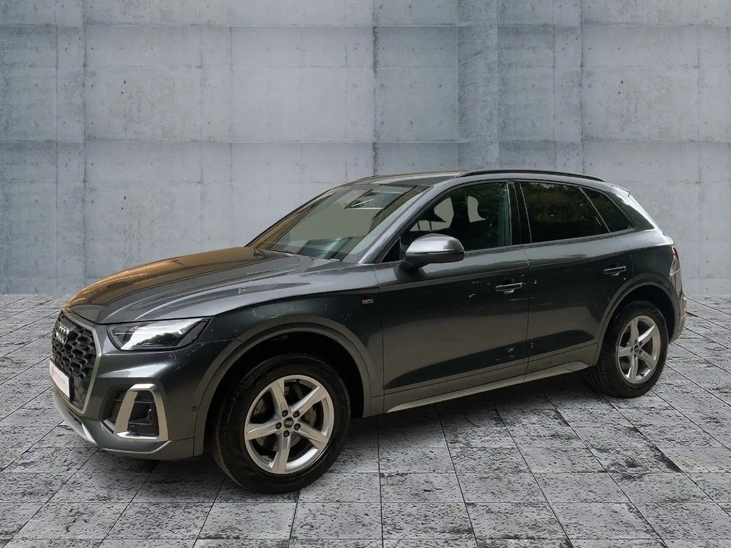 Audi Q5 40 TDI QU S-TR S-LINE LED+NAVI+AHK+GRA+SHZ Grau - 2
