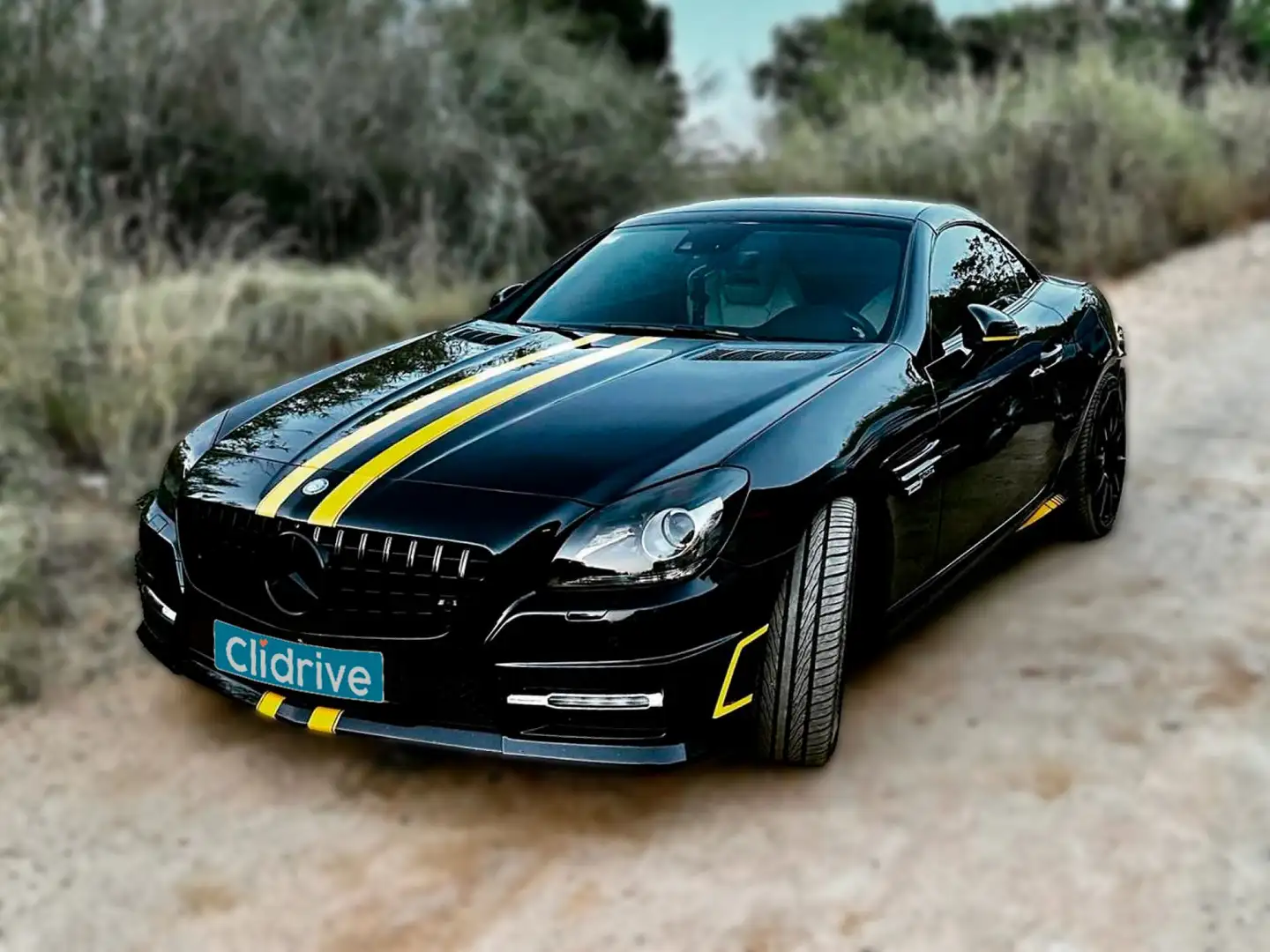 Mercedes-Benz SLK 200 BlueEfficiency Negro - 2