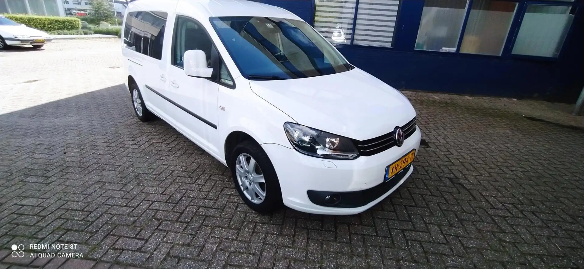 Volkswagen Caddy Maxi 1.6 TDI Highline** AUTOMAAT/7-PERSOON/ MAXI * Weiß - 2