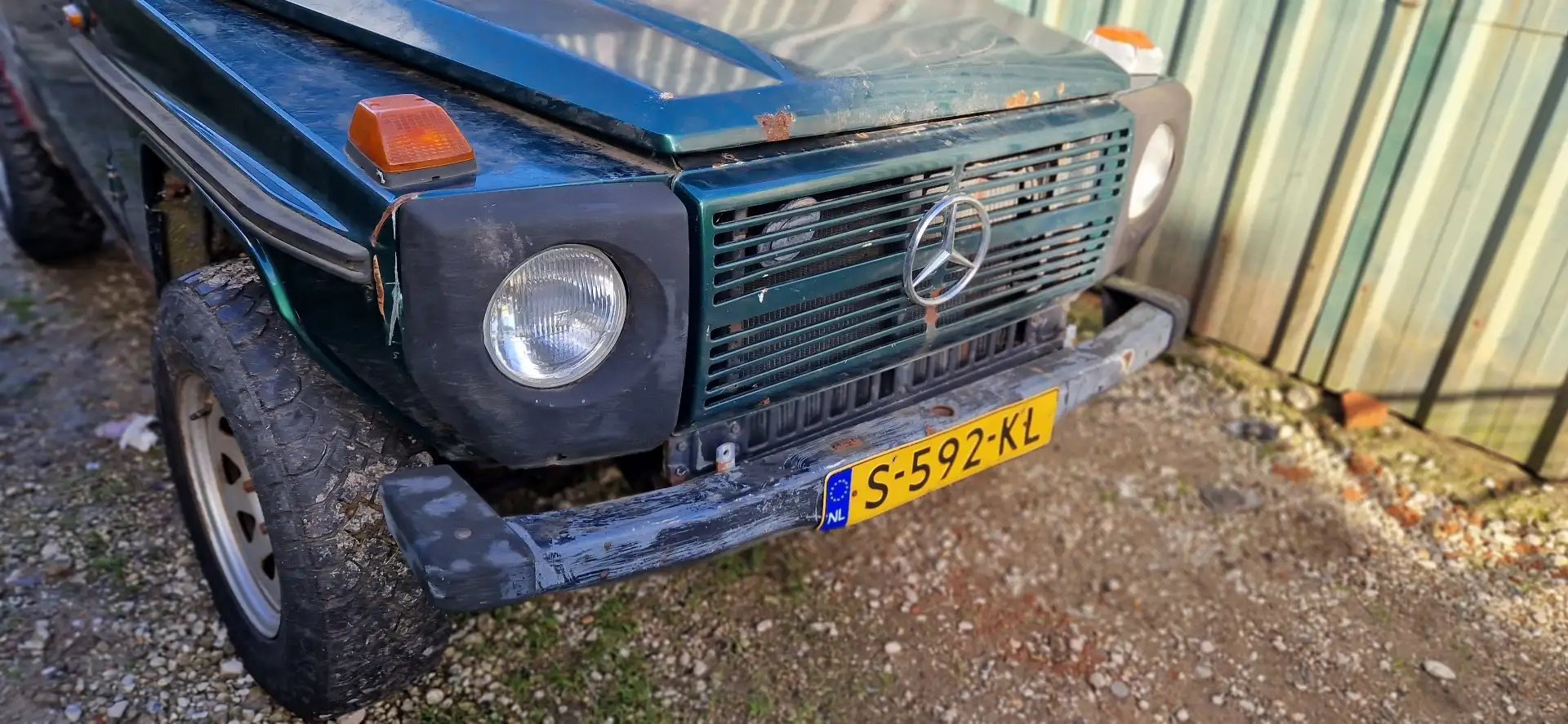 Mercedes-Benz 300 G klasse  w460. 300GD St.Wagon Vert - 2