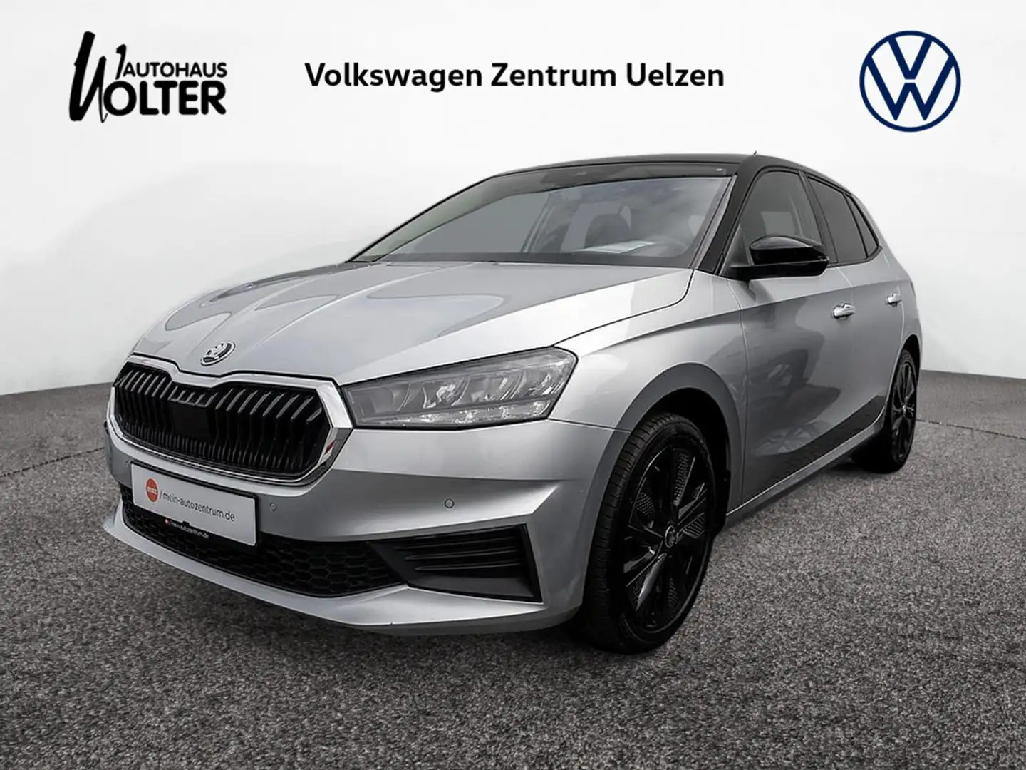 Skoda Fabia 1.0 MPI Ambition PDC SHZ GRA Klima DAB+ Silber - 1