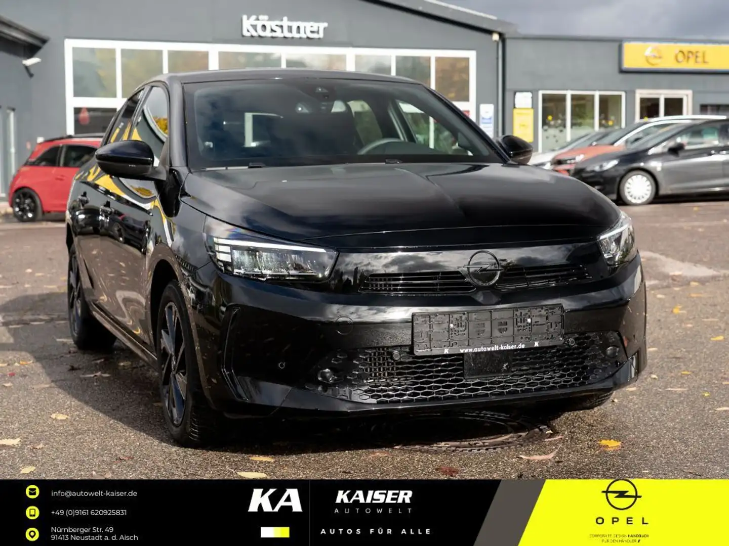 Opel Corsa F GS*NAVI*DAB*SITZHZG*LED-MATRIX* Schwarz - 1