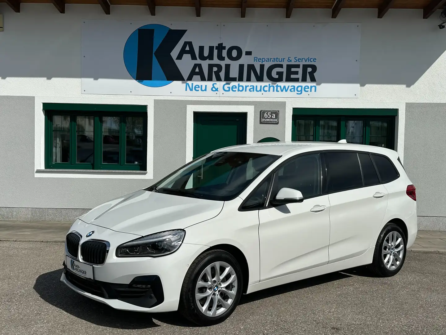 BMW 218 d xDrive Gran Tourer Aut. **7-Sitzer** Weiß - 1