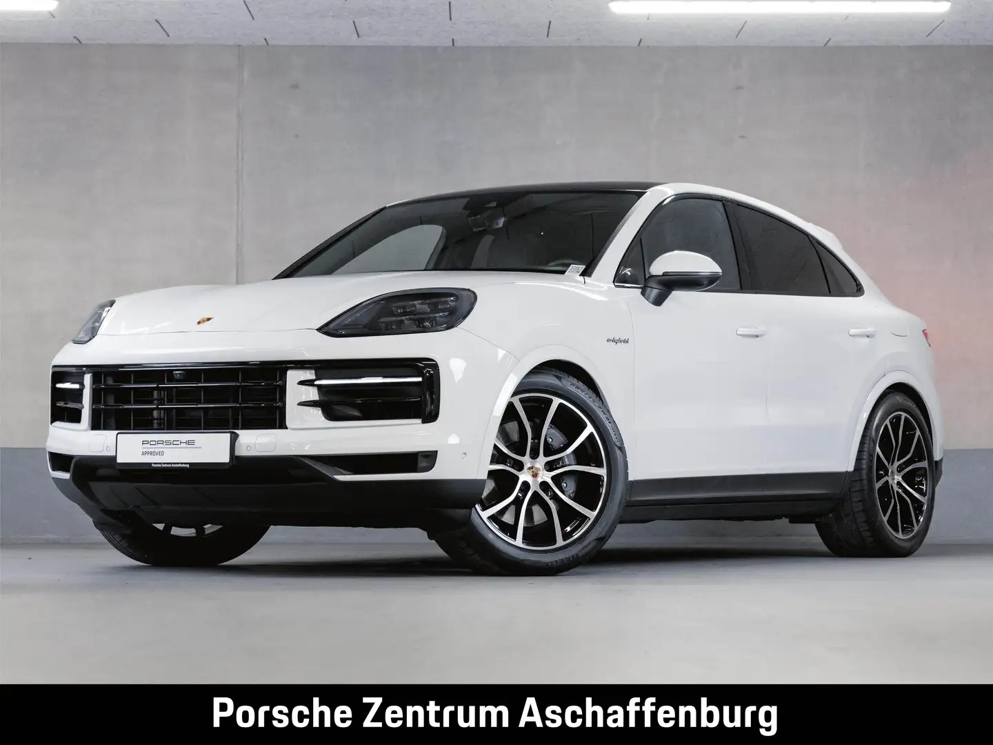 Porsche Cayenne E-Hybrid Coupé Luftfederung AHK BOSE Weiß - 1