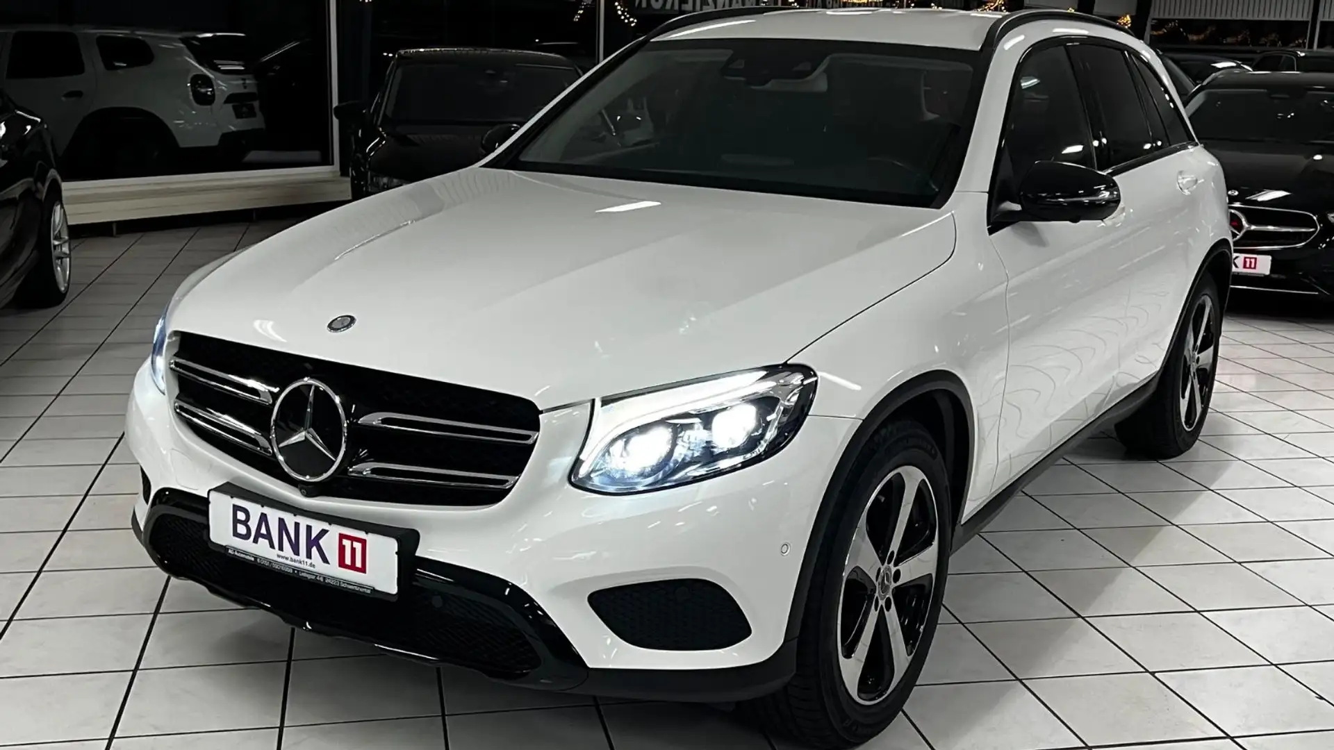 Mercedes-Benz GLC 250 d 4Matic TÜV&AU neu&Garantie Blanc - 2