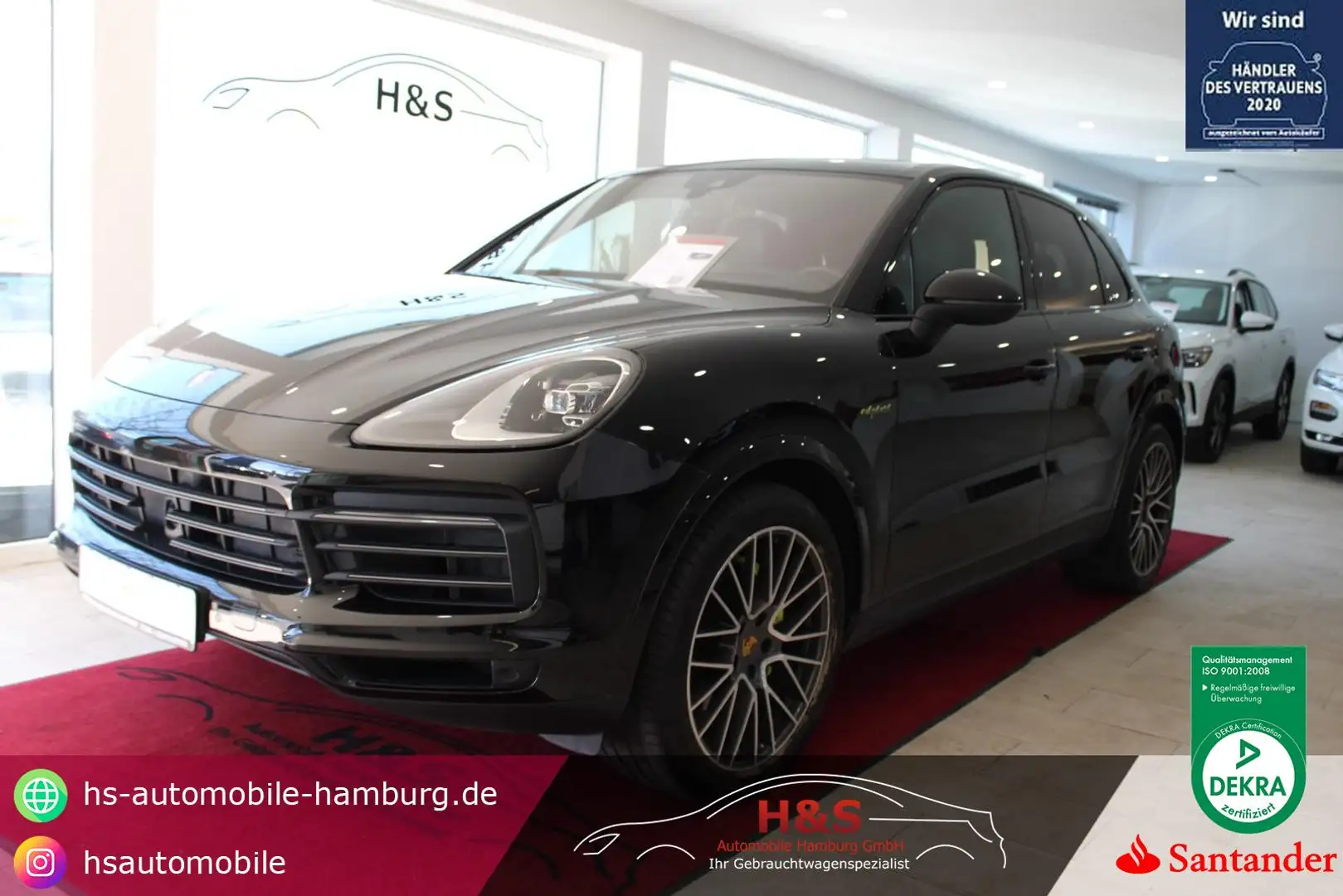 Porsche Cayenne E-Hybrid Platinum Edition Schwarz - 1