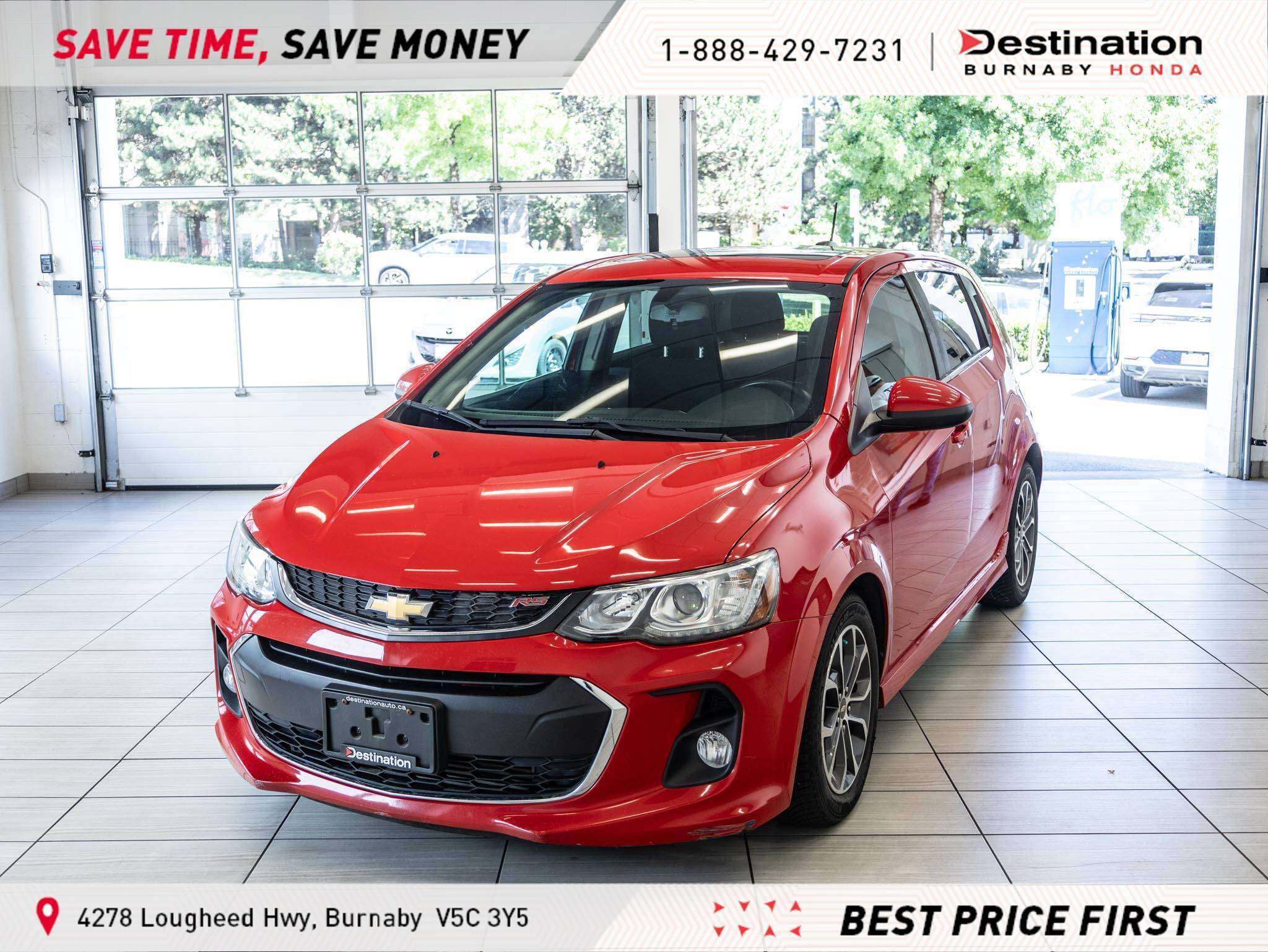 CAJUN RED TINTCOAT 2017 Chevrolet Sonic Hatchback Front-Wheel Drive Automatic