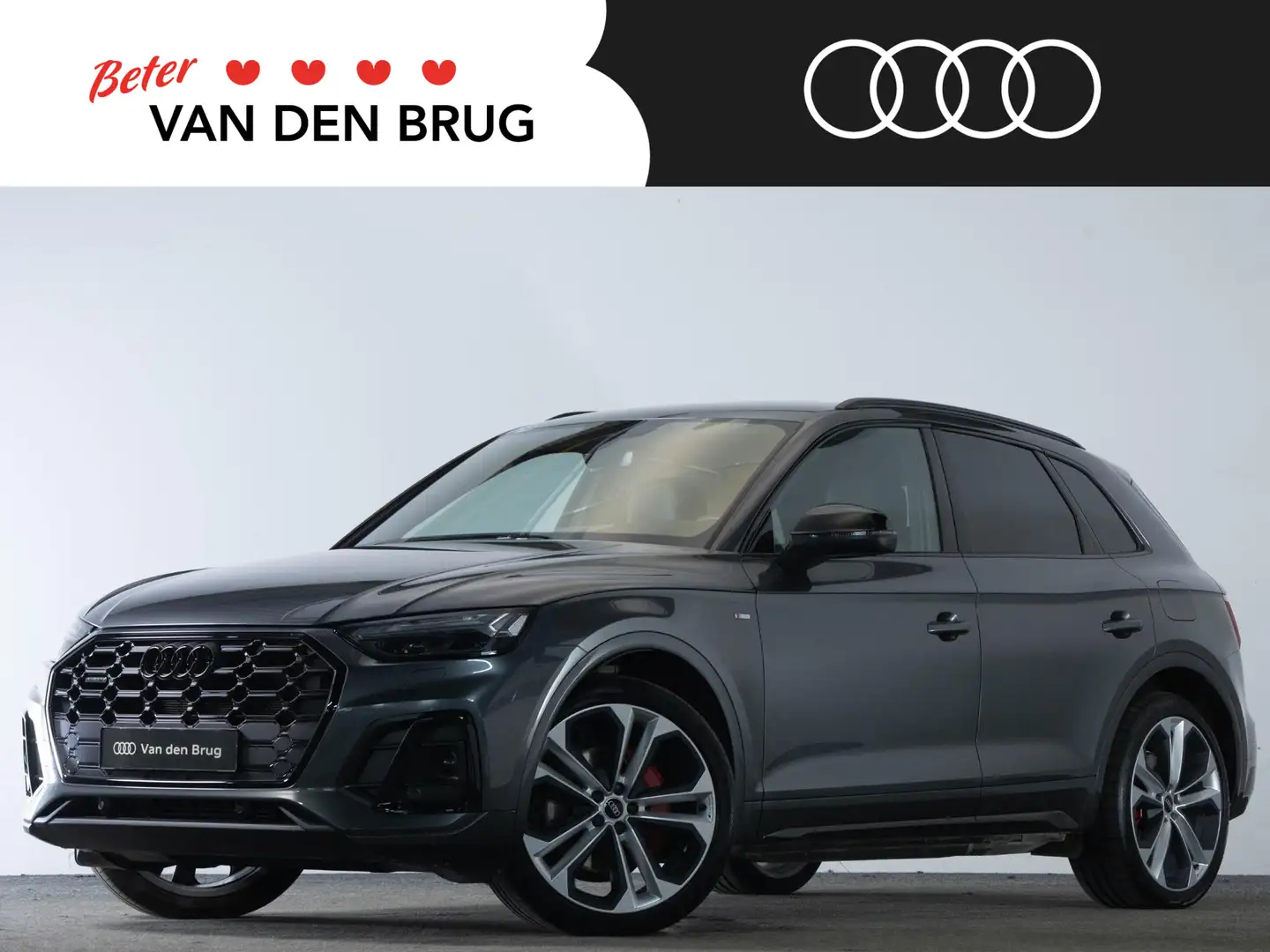 Audi Q5 S-Line 55 TFSI e 367 PK Competition | LED Matrix | Gris - 1
