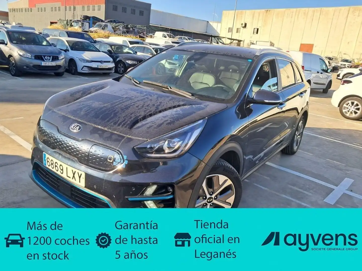 Kia e-Niro Emotion Long Range Azul - 1