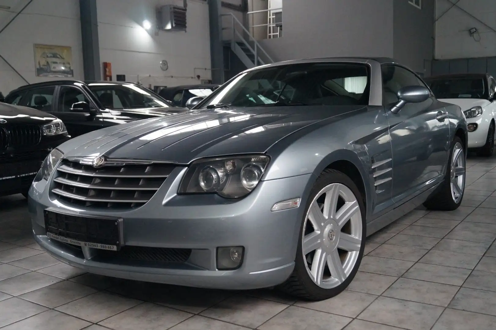 Chrysler Crossfire 3.2 V6*Leder*Xenon*SH*19"Alu* Blau - 1