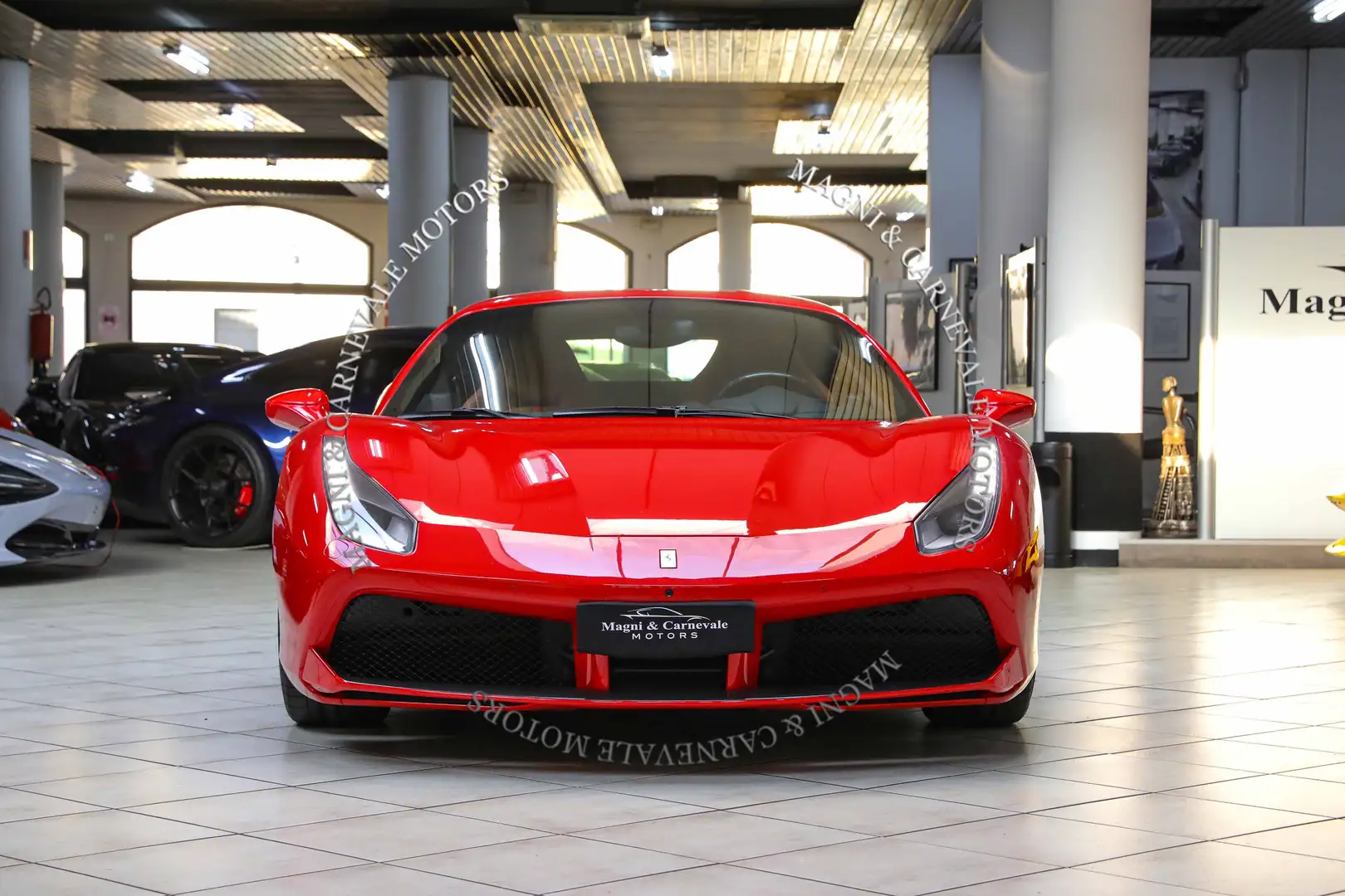 Ferrari 488 GTB|LIFT SYST.|CARBON+LEDS|CARBON PACK|HI-FI|APPLE Rouge - 2