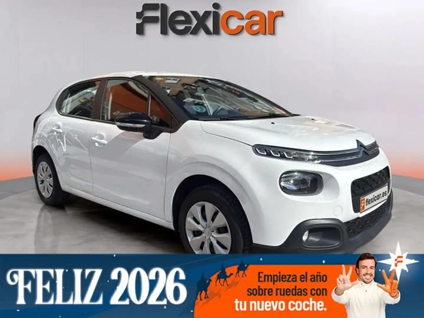 Citroen C3 PureTech 60KW (82CV) FEEL Weiß - 1