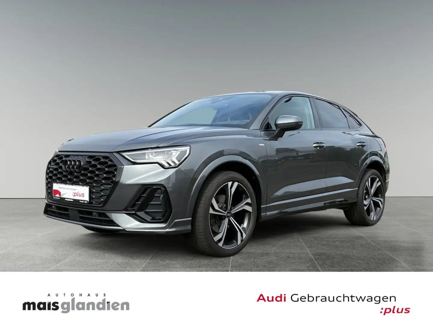 Audi Q3 Sportback 35 TDI q. 2x S line AHK Navi+ Kamera Grau - 1
