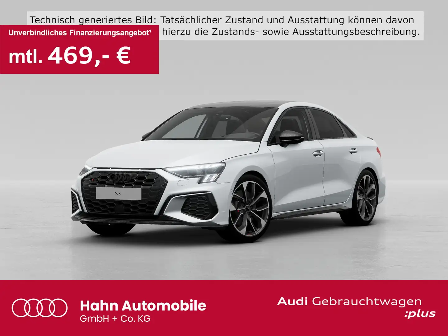 Audi S3 S3  Limousine 2.0TFSI quattro  Matrix Navi Leder Fehér - 1
