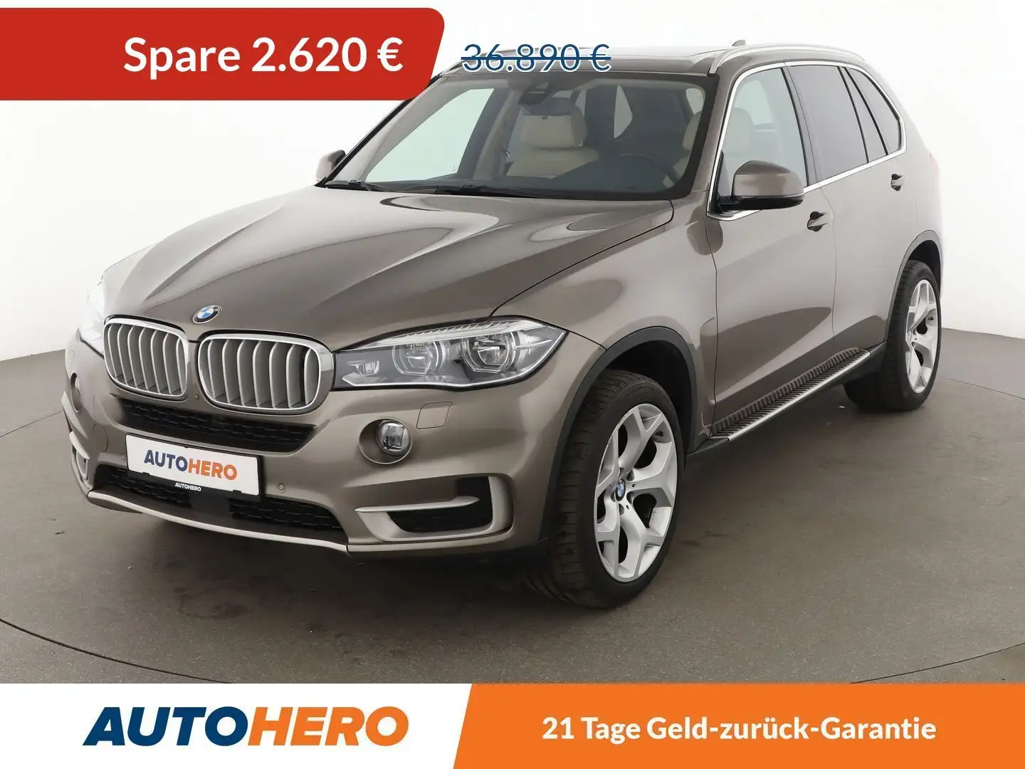 BMW X5 xDrive 40d Aut.*NAVI*LED*CAM*SHZ*ACC*HUD* Gris - 1