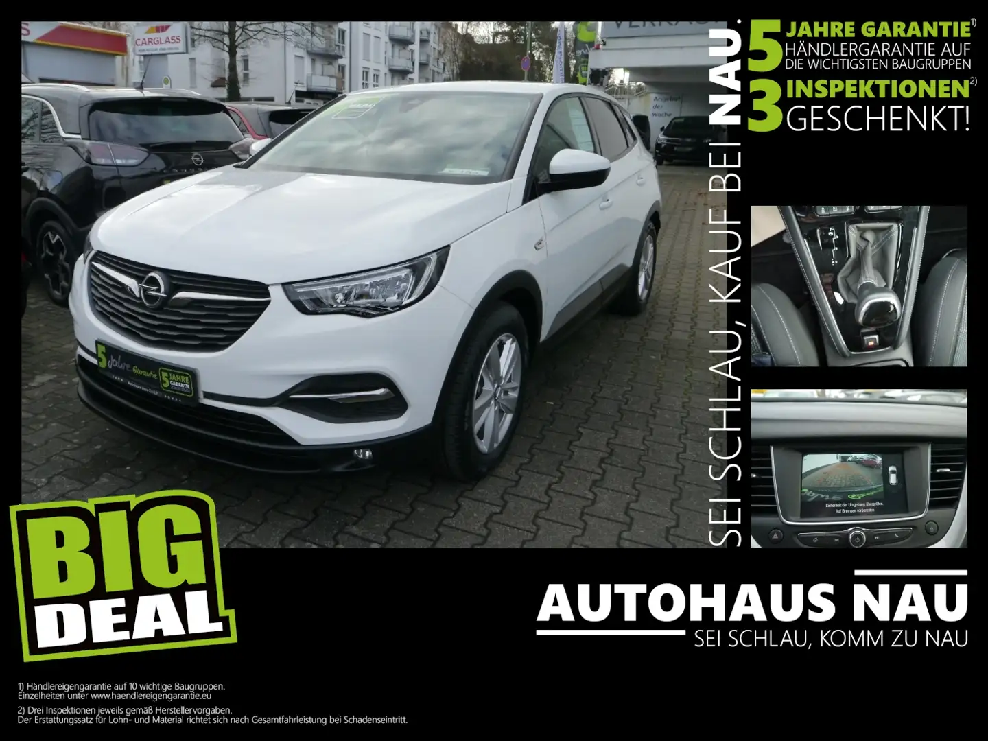 Opel Grandland 1.2 Turbo Edition incl.Big Deal Paket Wit - 1