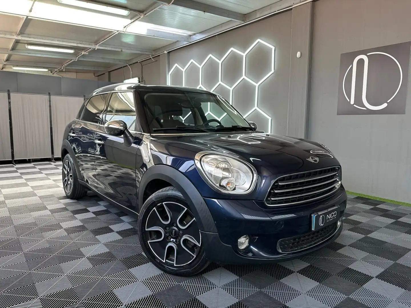 MINI Cooper D Countryman Mini 1.6 Cooper D Countryman Blauw - 1
