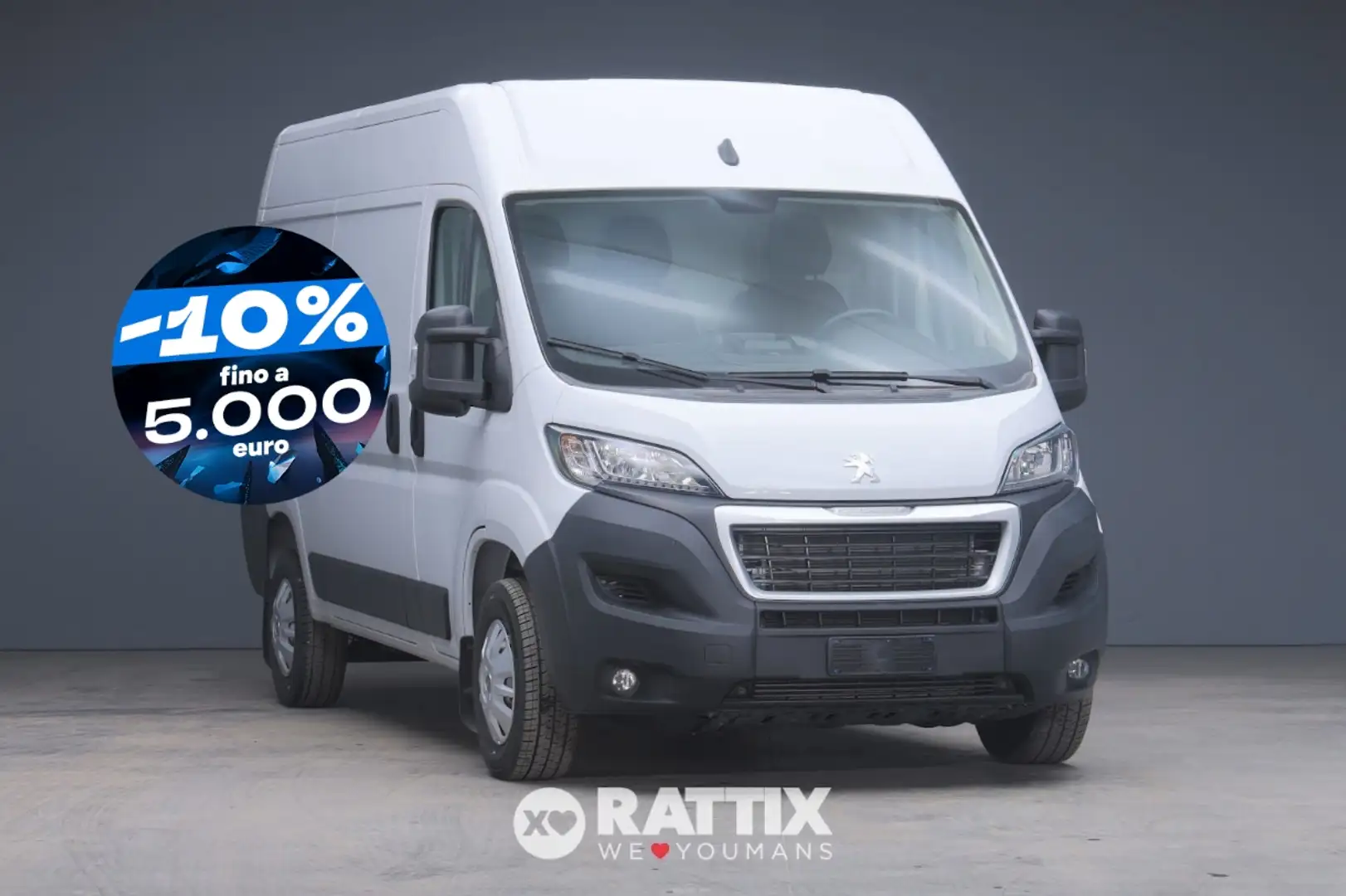 Peugeot Boxer 333 2.2 BlueHDI 120CV L2H2 IVA ESCLUSA Weiß - 1