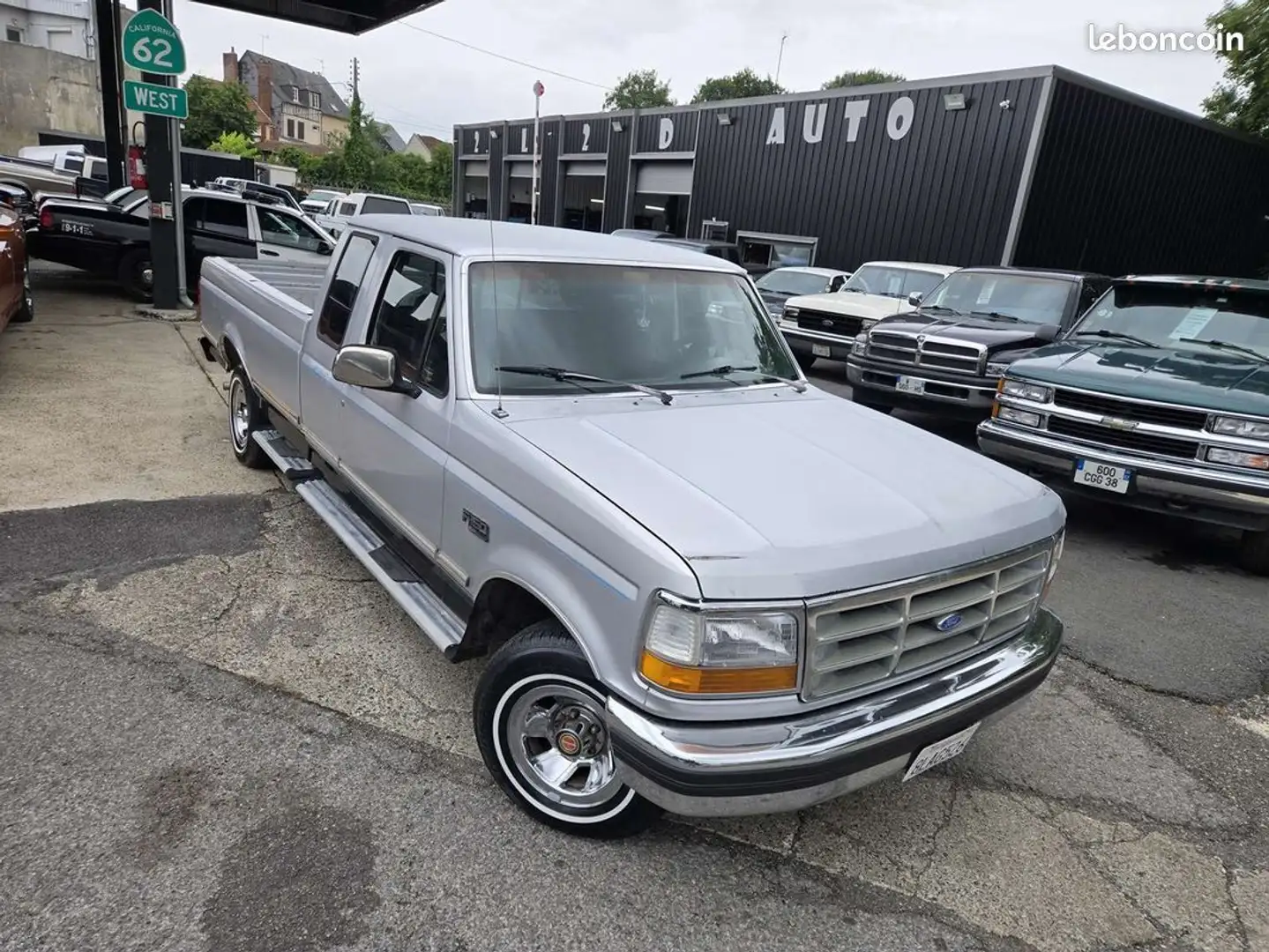 Ford F 150 F 150 5.0 V8 extended cab 6 places Hard top dispon Gris - 1