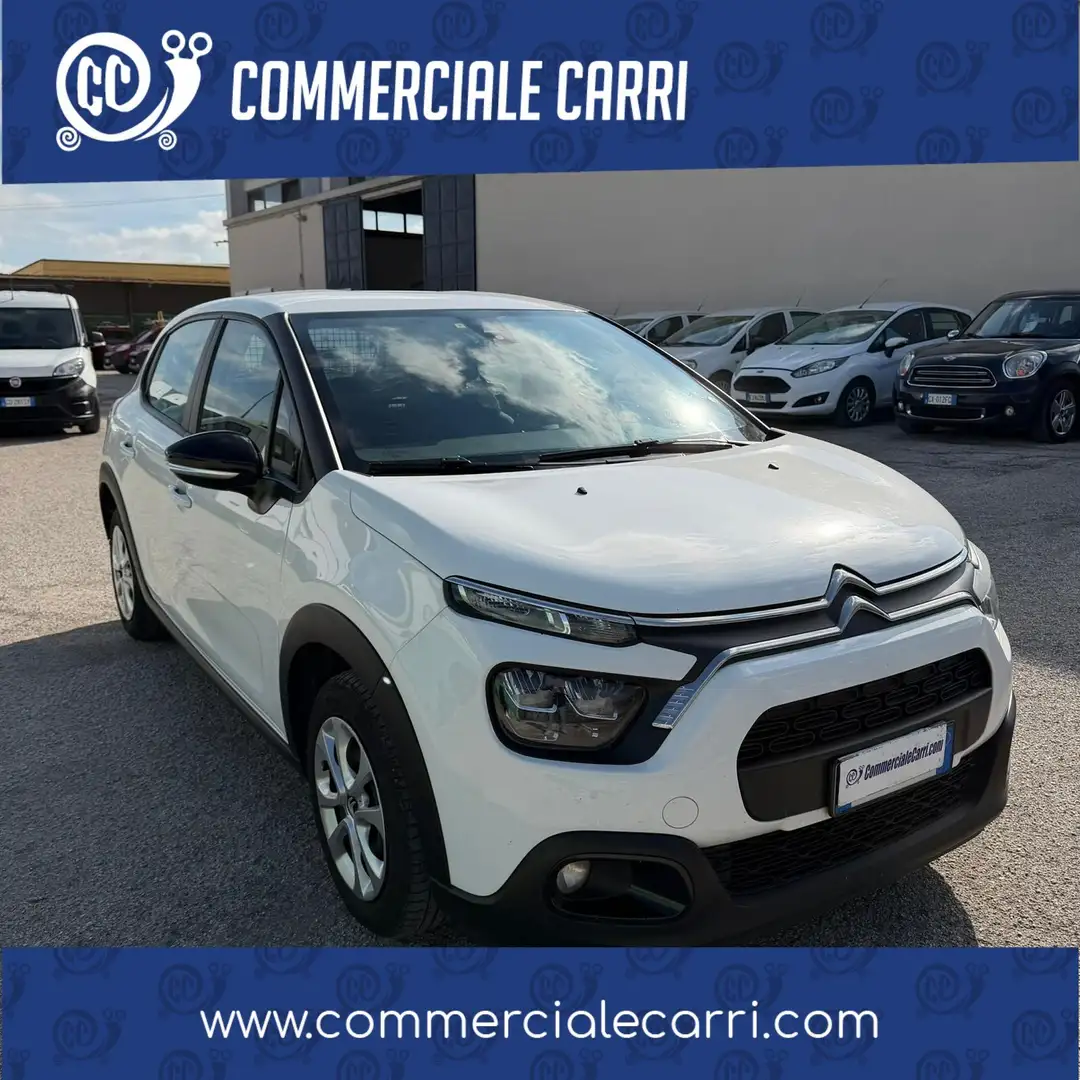 Citroen C3 VAN 1.5 BLUEHDI 5 PORTE 2 POSTI - 2020 Bianco - 1