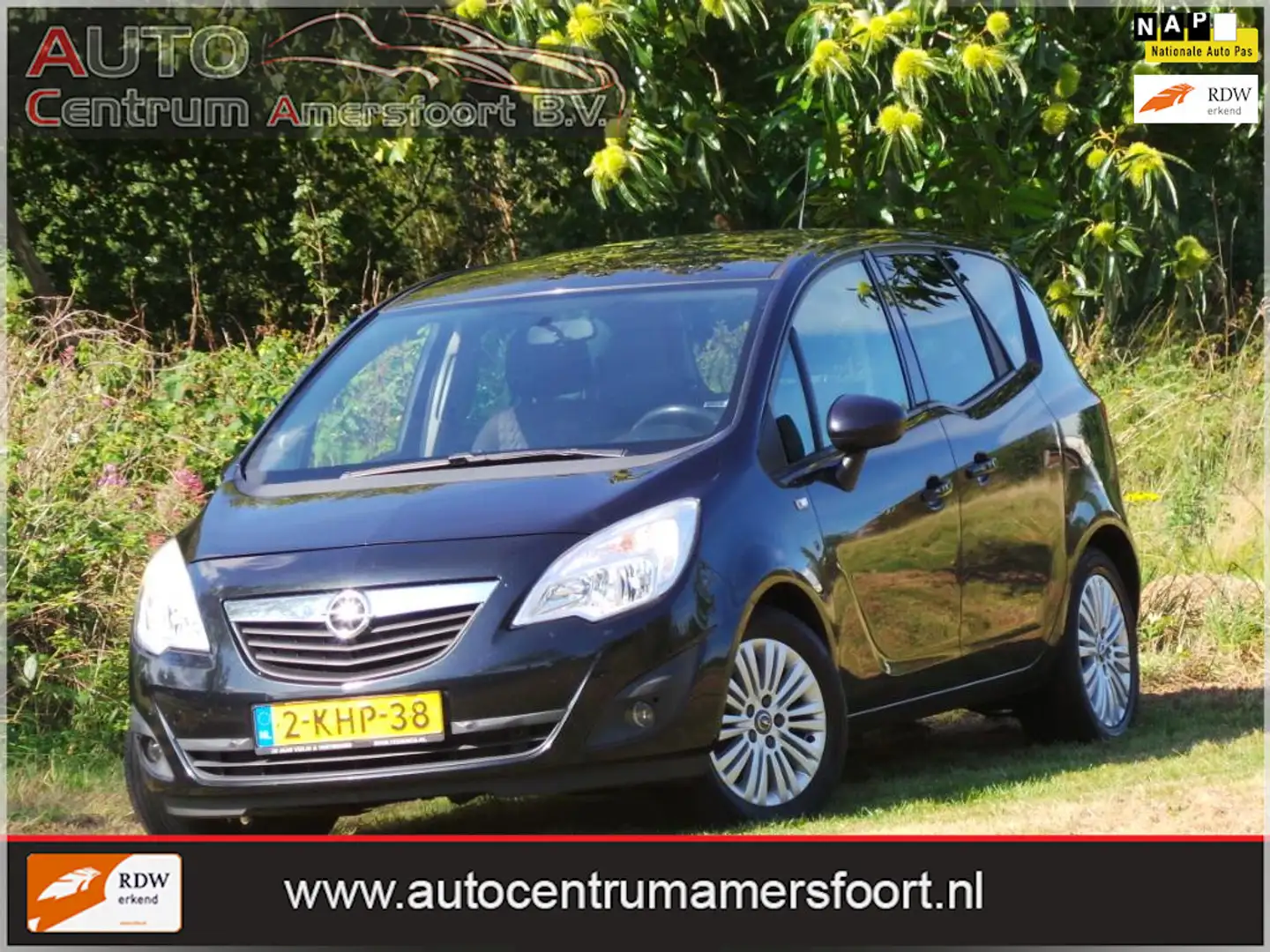 Opel Meriva 1.4 Design Edition ( INRUIL MOGELIJK ) Zwart - 1