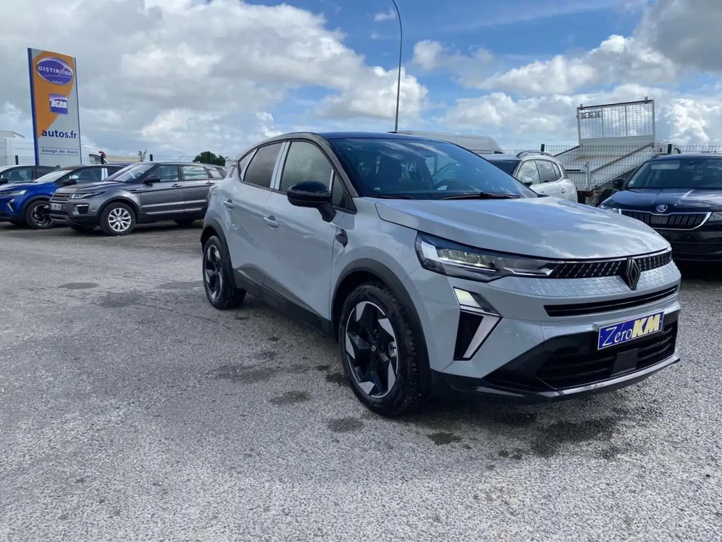Renault Captur 1.6 E-TECH HYBRIDE - 145 - MULTIMODES - TECHNO CLIM AUTO + CAMERA Gris - 2