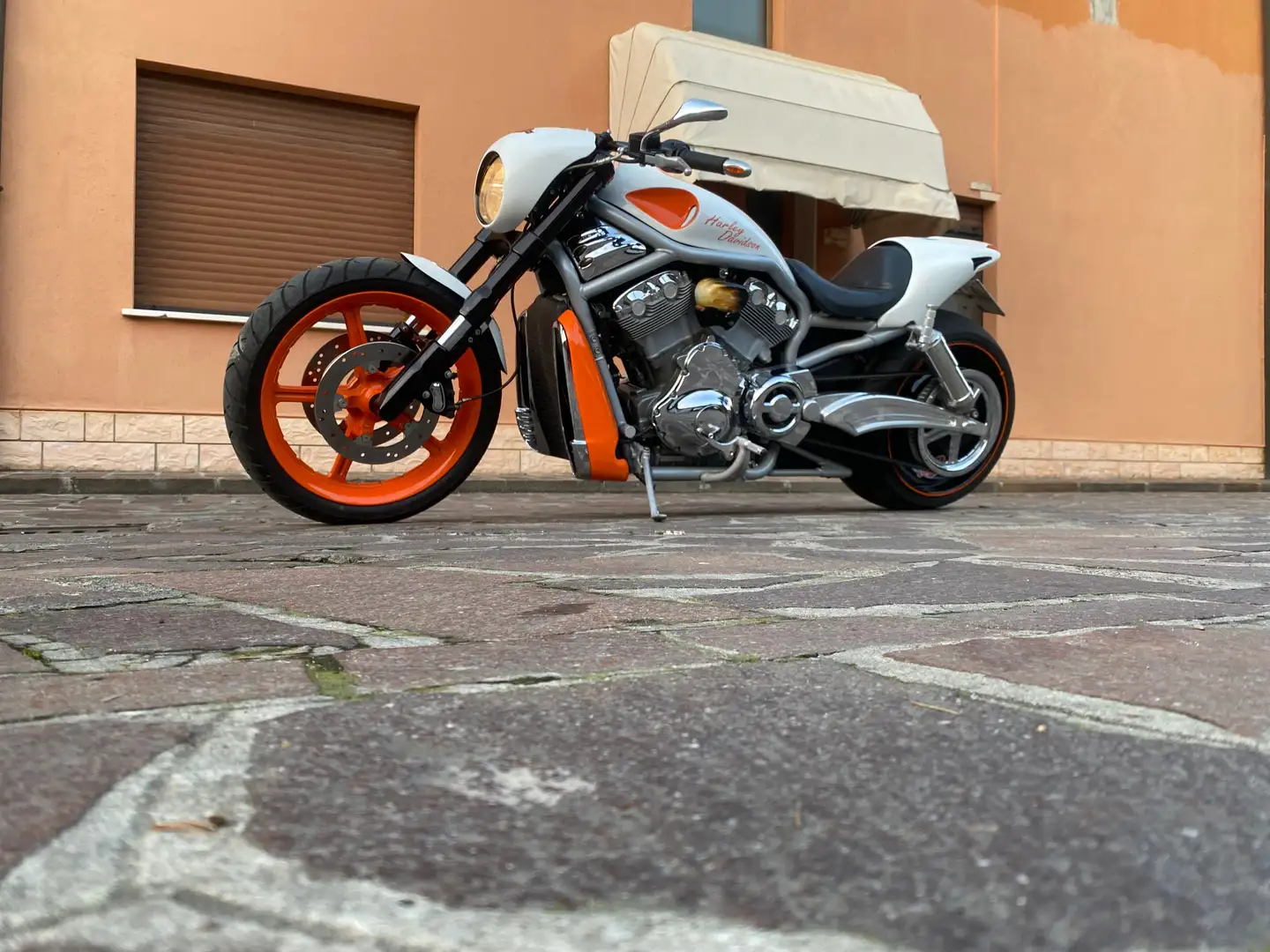 Harley-Davidson V-Rod Alb - 1