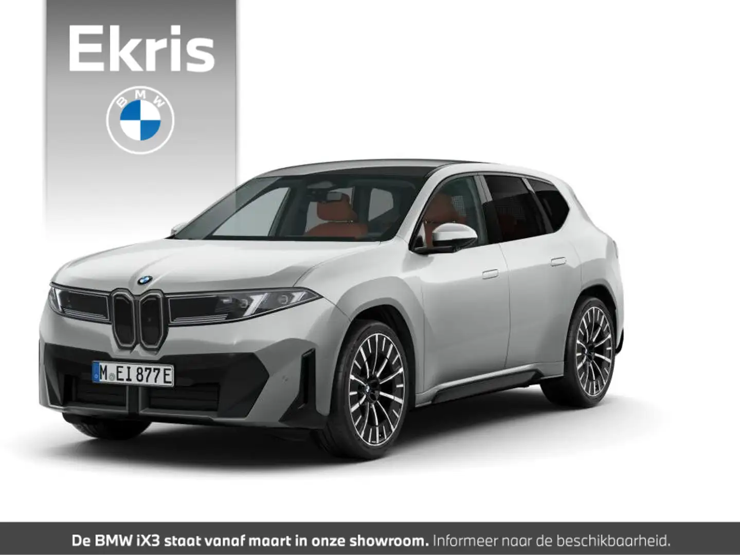 BMW iX3 50e xDrive M Sportpakket | Iconic Glow | Panoramad Zilver - 1