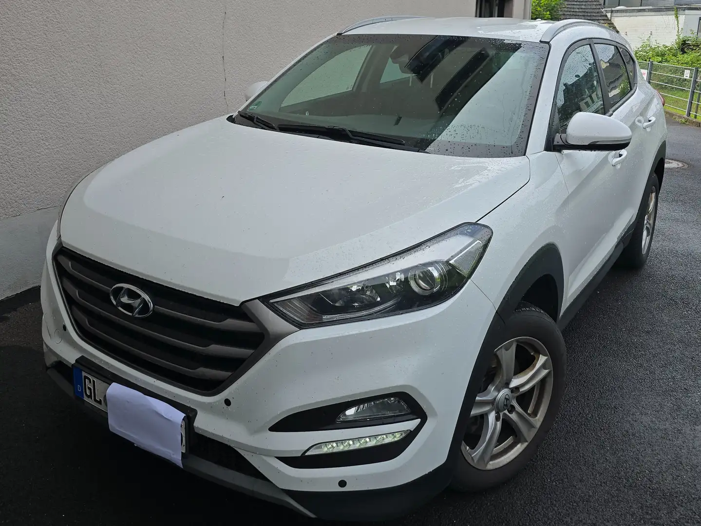 Hyundai TUCSON Tucson 1.6 Turbo 4WD DCT Advantage Blanco - 1