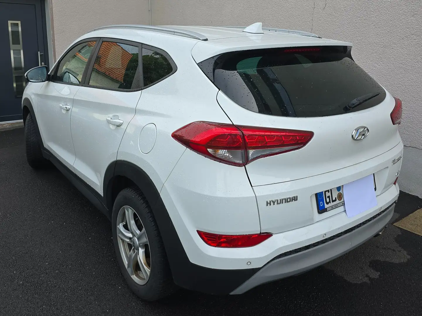 Hyundai TUCSON Tucson 1.6 Turbo 4WD DCT Advantage Blanco - 2