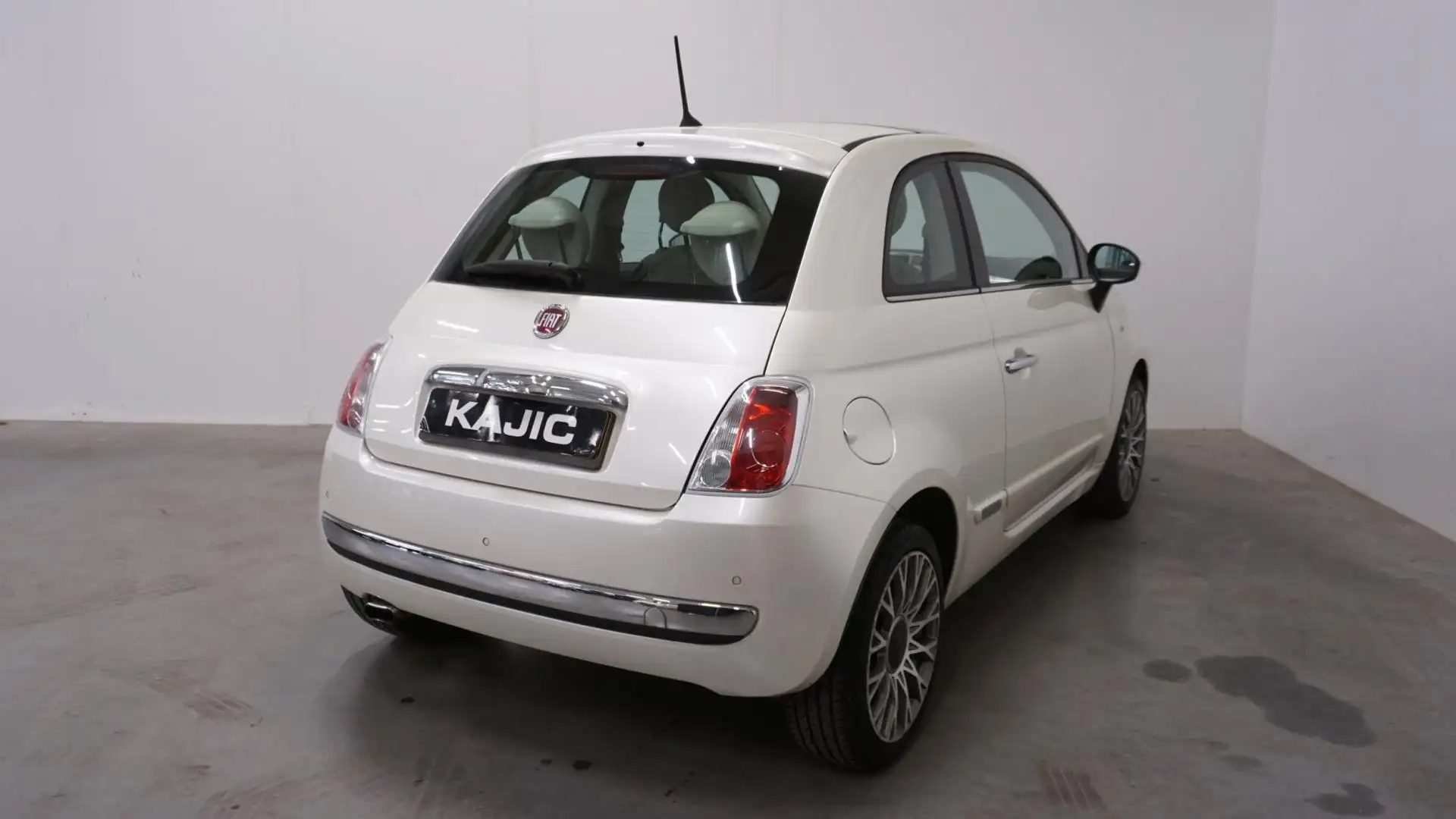 Fiat 500 0.9 TwinAir Lounge Blanc - 2