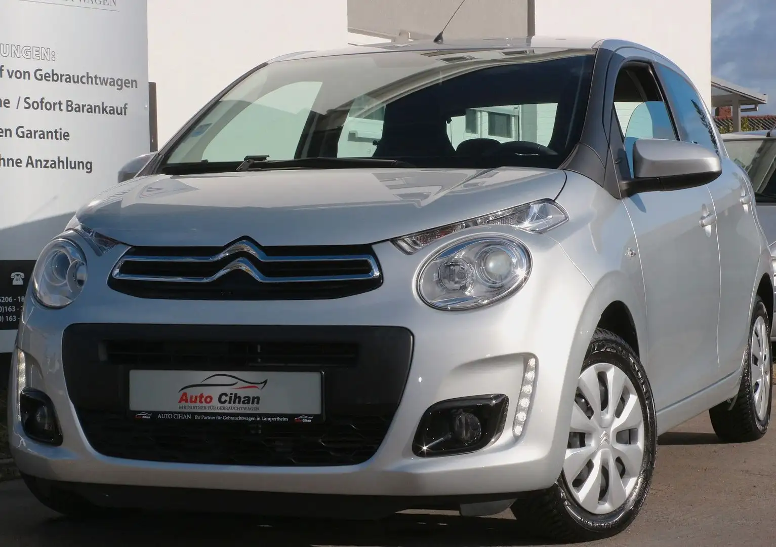 Citroen C1 Feel AUTOMATIK! KAMERA! NAVI! 1.HAND! TOP! Argent - 2