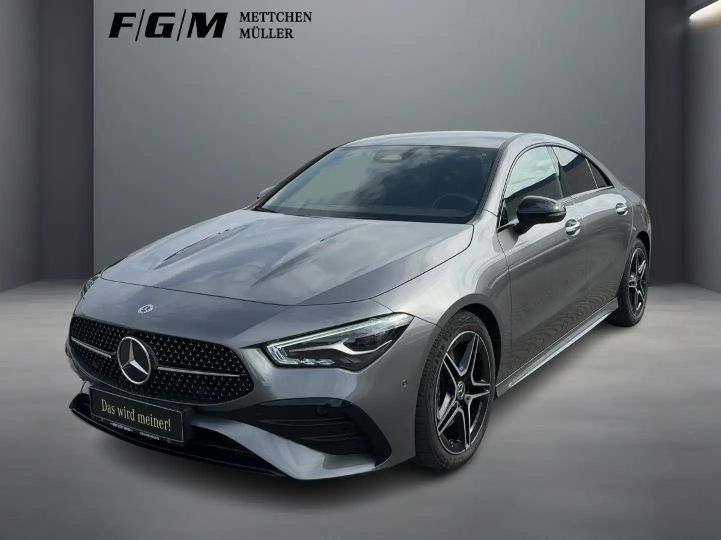 Mercedes-Benz CLA 220 4M Coupe AMG Line Advanced+ +MBUX+LED+ Gris - 1