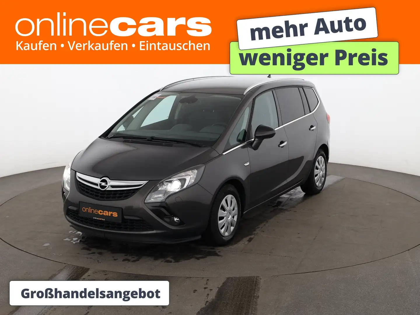 Opel Zafira 1.6 CDTI Cosmo XENON LEDER NAVI R-CAM TEMP Grau - 1