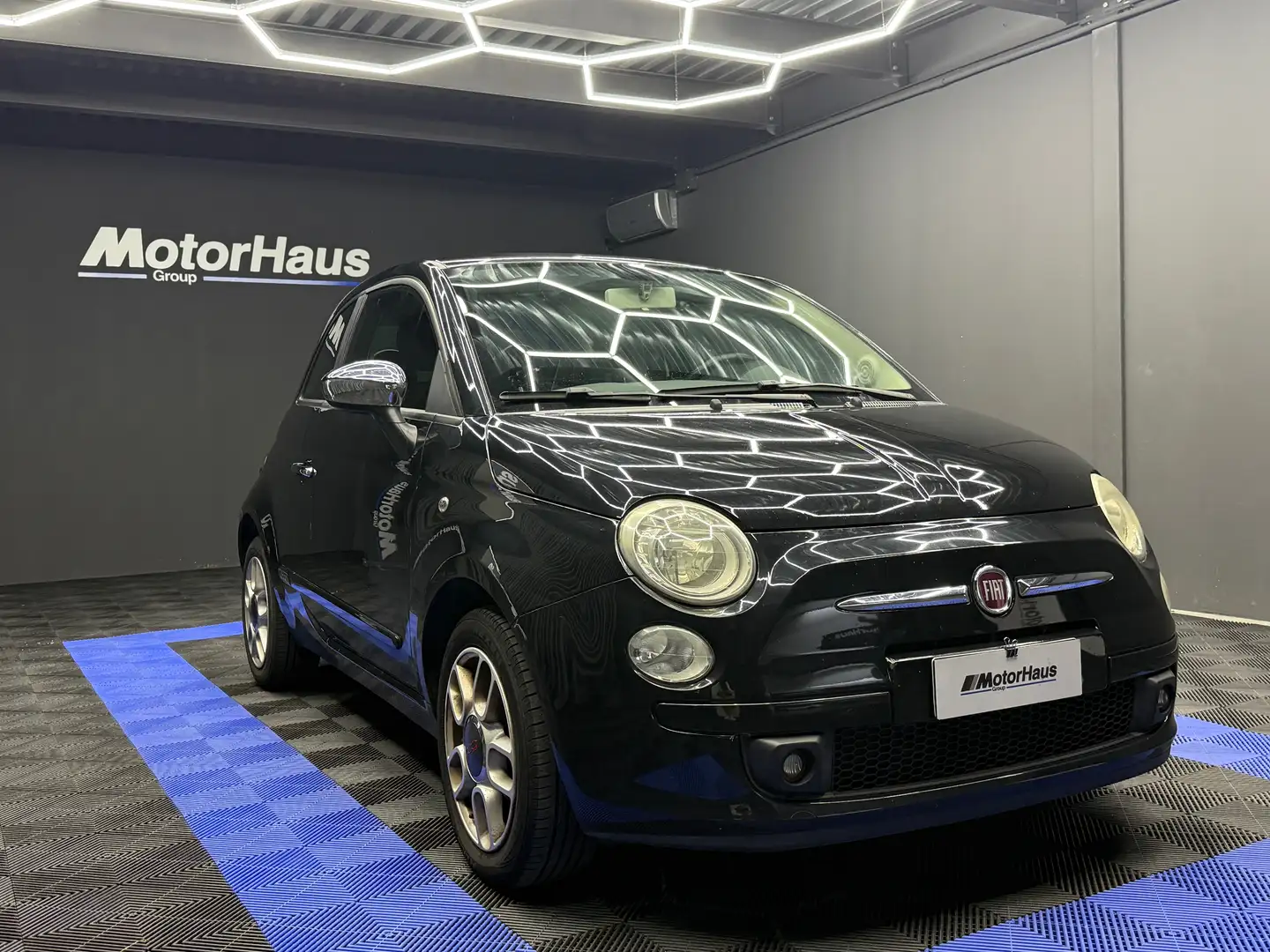 Fiat 500 1.6 Sport 100cv Zwart - 1