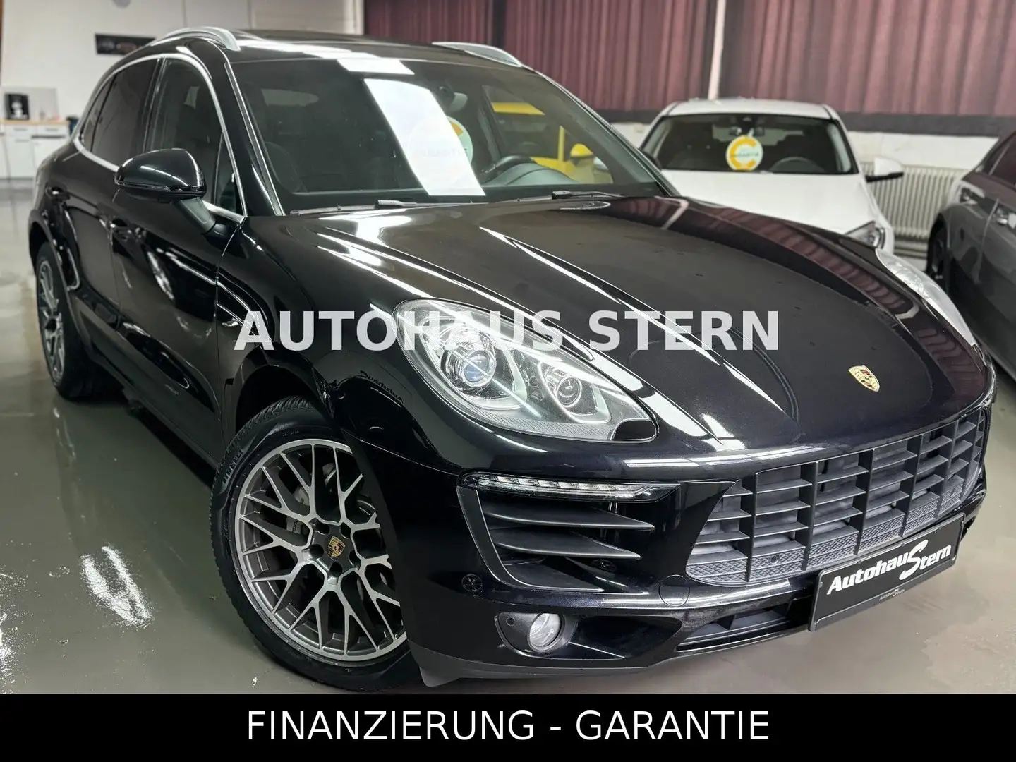 Porsche Macan S Diesel Carbon Pano 8xRäder Spur Tempomat Schwarz - 1