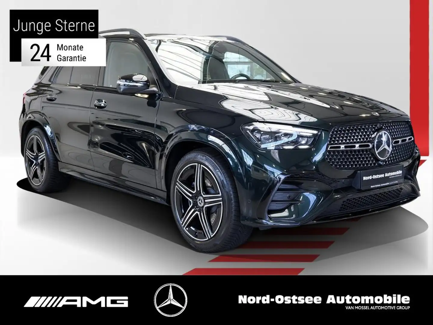 Mercedes-Benz GLE 300 d 4M AMG AHK PANO BURMESTER NIGHT Vert - 1