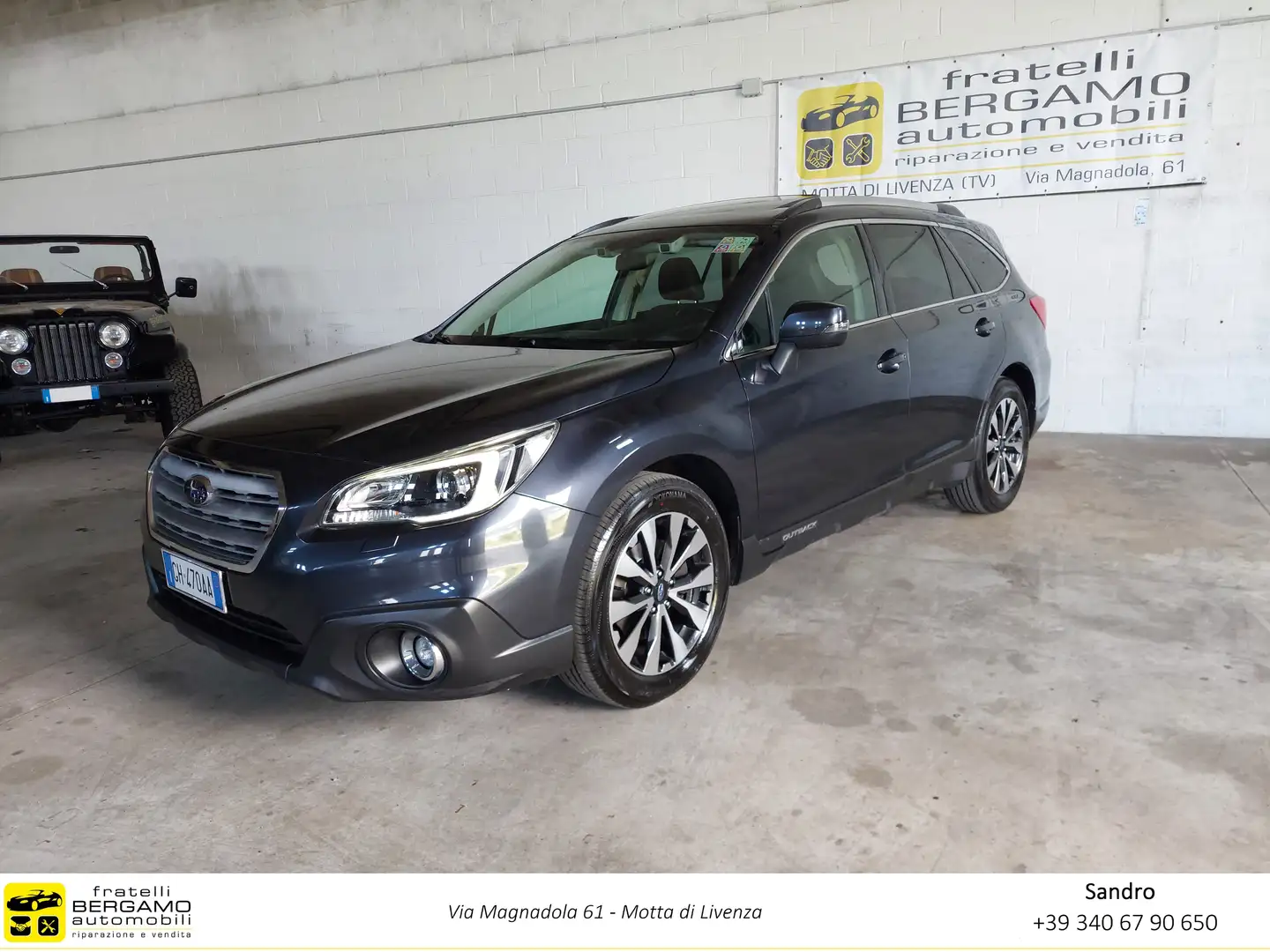 Subaru OUTBACK Outback 2.0d lineartronic AWD Full Optional Grigio - 1