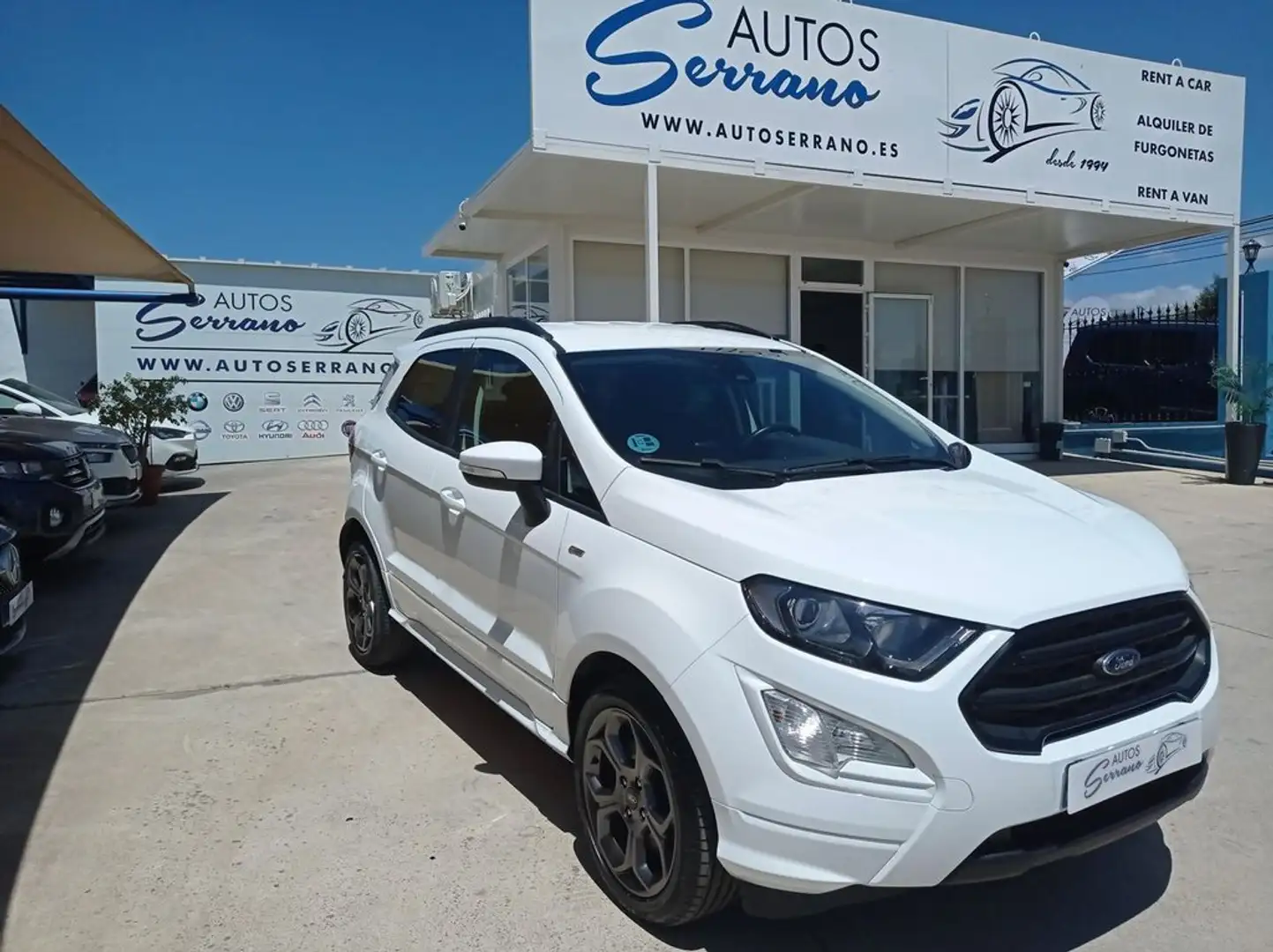 Ford EcoSport 1.0 EcoBoost ST Line 140 Blanc - 1