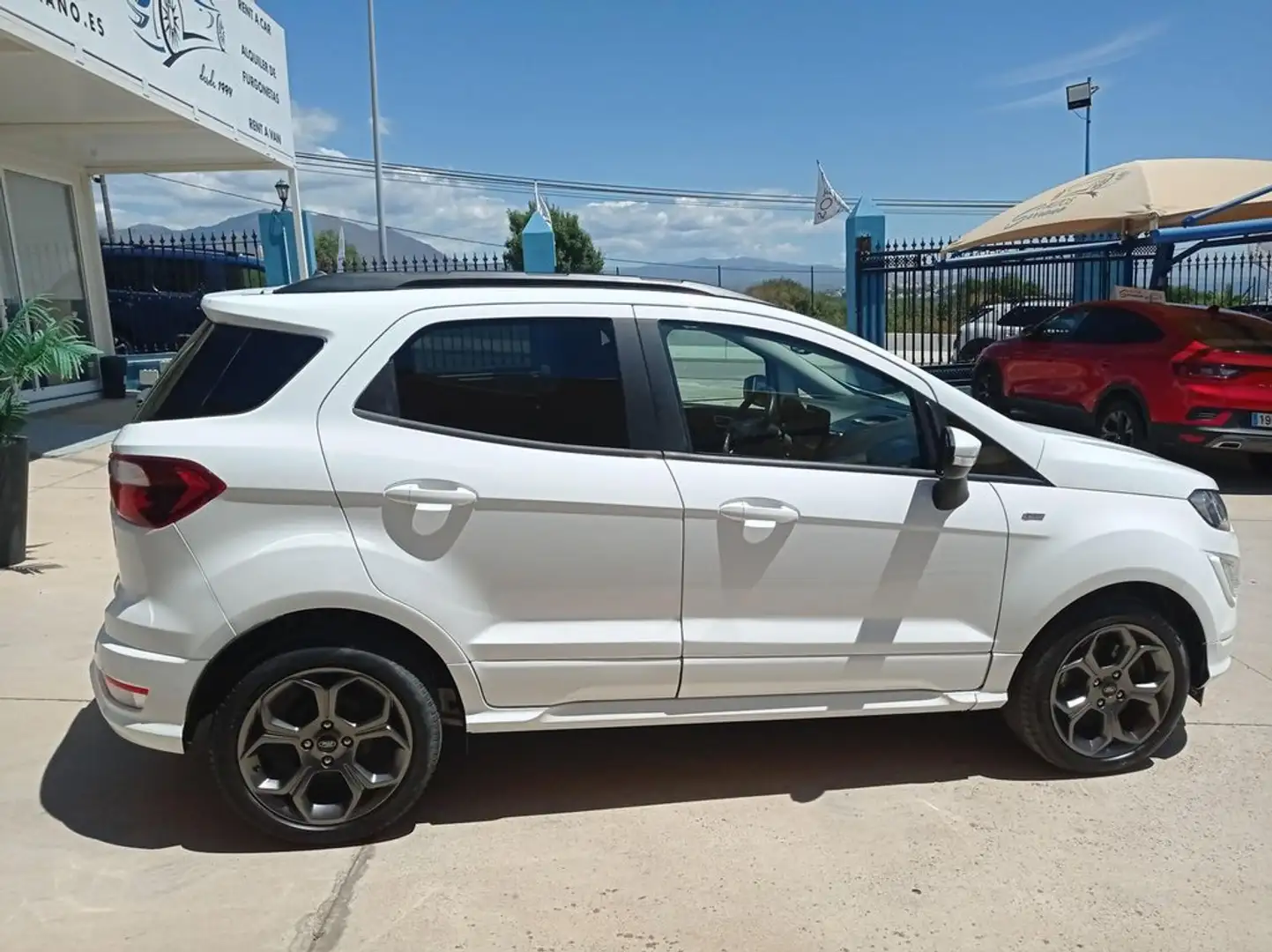 Ford EcoSport 1.0 EcoBoost ST Line 140 Blanc - 2