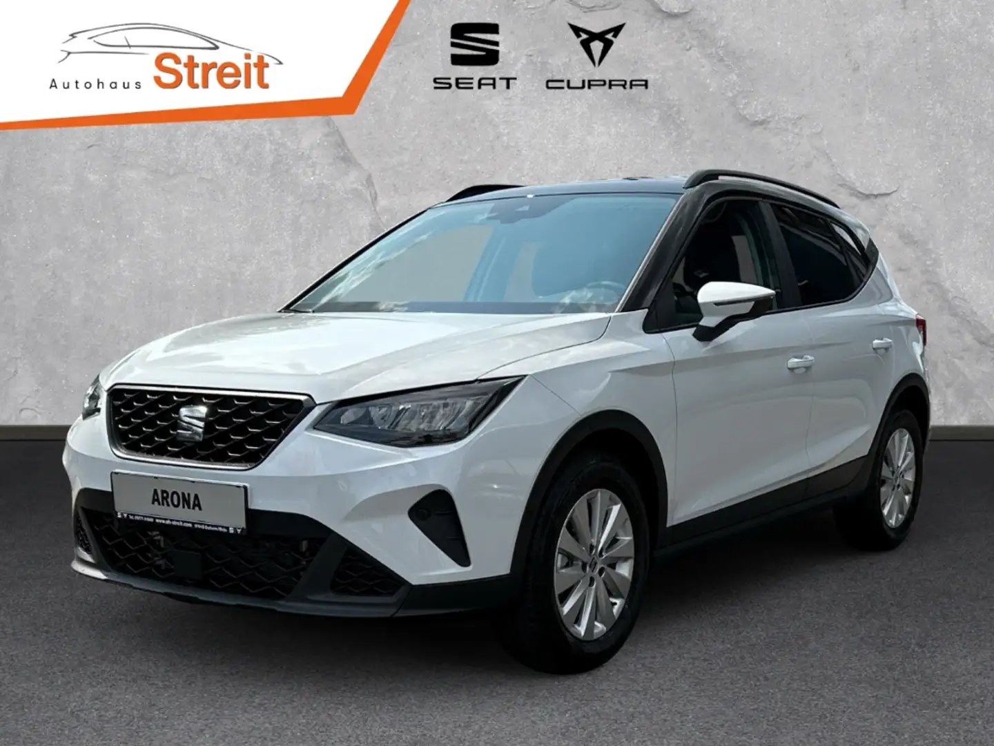 SEAT Arona 1.0 TSI Road Edition 85 KW (116 PS) 7-GANG DSG Nav Weiß - 1